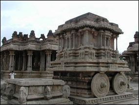 колесница у храма Виттала